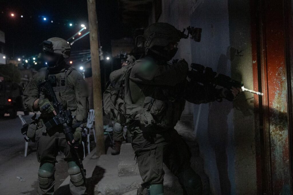 Israeli forces operating in Judea and Samaria, April 2025. (IDF)