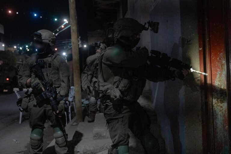 Israeli forces operating in Judea and Samaria, April 2025. (IDF)