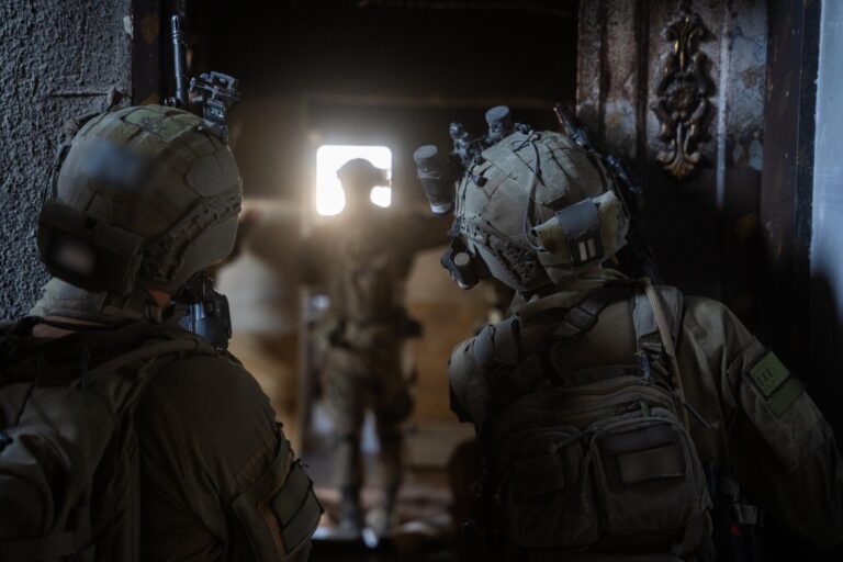 IDF soldiers in Gaza. (IDF)