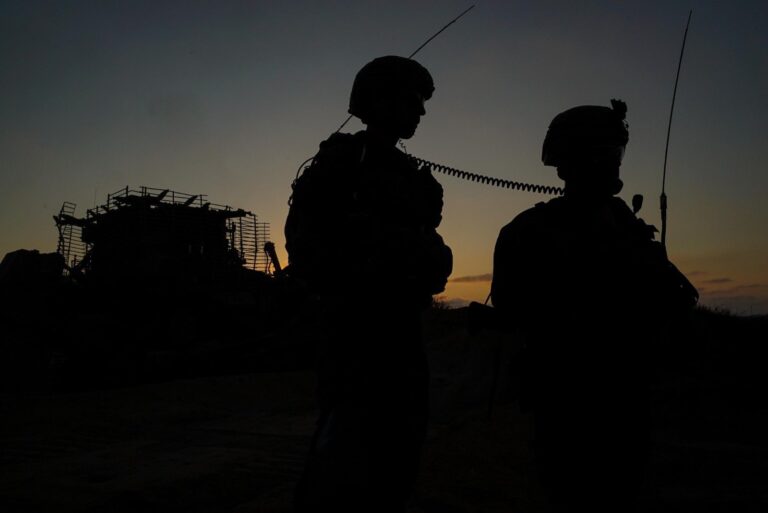 IDF soldiers in Gaza. (IDF)