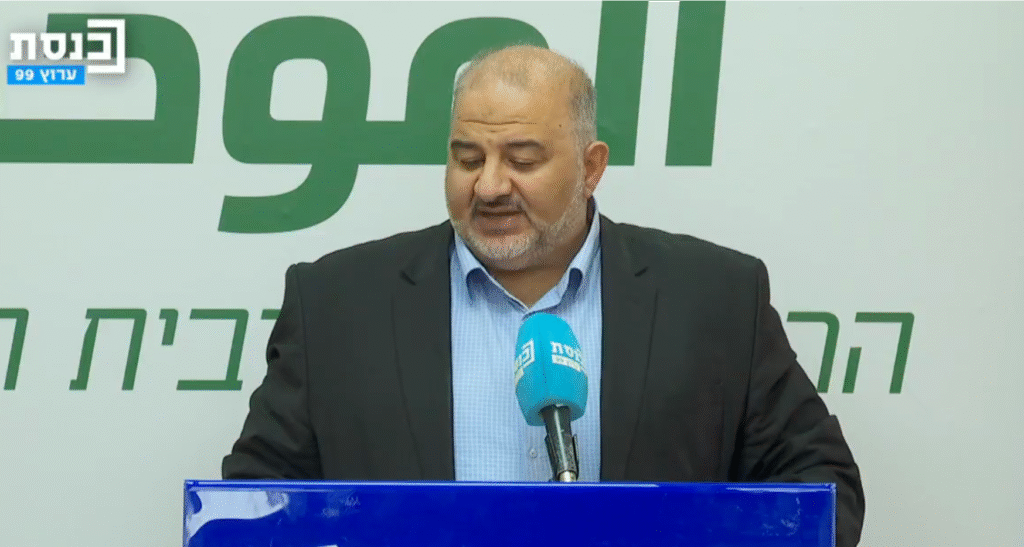 Ra’am Chairman Mansour Abbas. (@mnsorabbas/X)